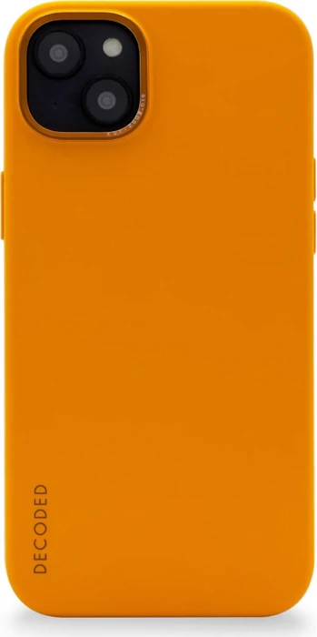 Decoded AntiMicrobial Silicone Back Cover für Apple iPhone 14 Plus Apricot