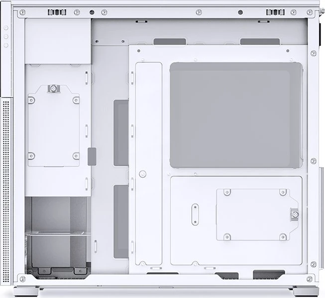 Jonsbo D41 Screen White, weiß, Glasfenster