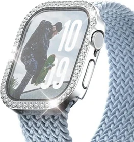 PanzerGlass Screen Protector Full Body Disco Silver für Apple Watch (42mm)