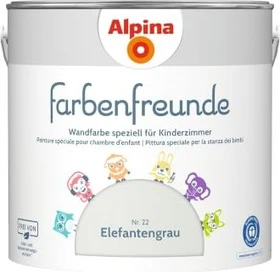 Alpina Farben Farbenfreunde Nr. 22 innen elefantengrau, 2.5l