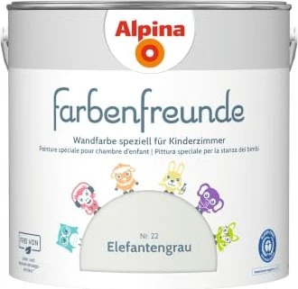 Alpina Farben Farbenfreunde Nr. 22 innen elefantengrau, 2.5l