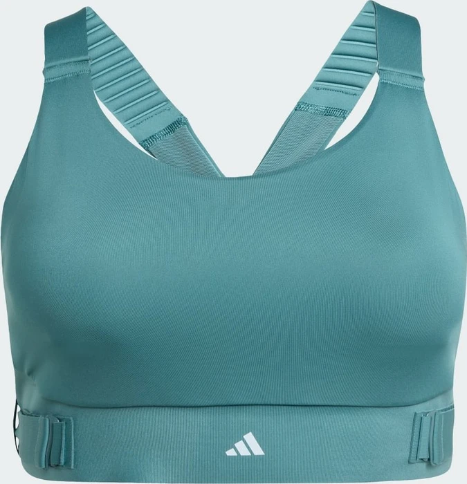 adidas FastImpact Luxe Run High-Support Sport-BH preloved teal (Damen)
