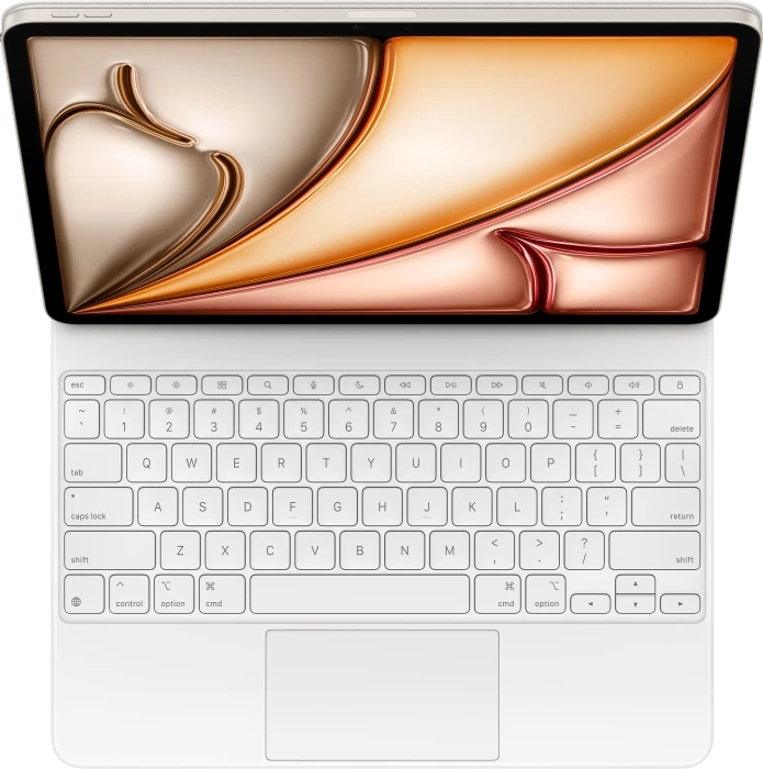 Apple Magic Keyboard für iPad Air 13" (M3/M4), weiß, US