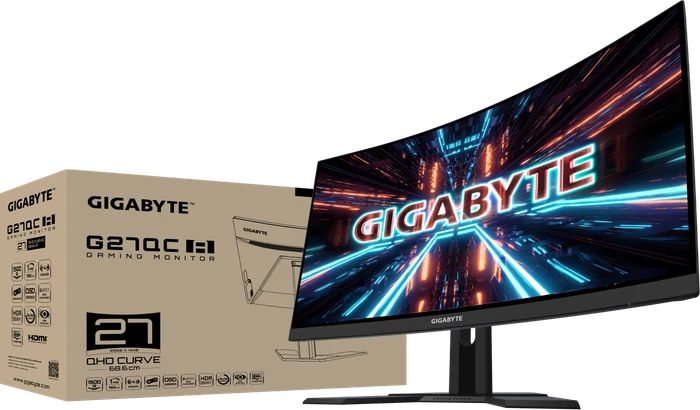 GIGABYTE G27QC A, 27"