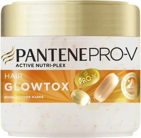 Pantene Pro-V Hair Glowtox Shine Reviver Maske, 300ml