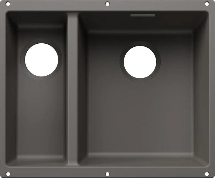 Blanco Subline 340/160-U Unterbau Becken rechts vulkangrau