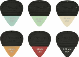 Fender Mojo Grip Dura-Tone Delrin Picks White 0.71mm, 3-Pack