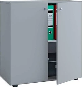 VCM Lona L, grau/grau, Aktenschrank