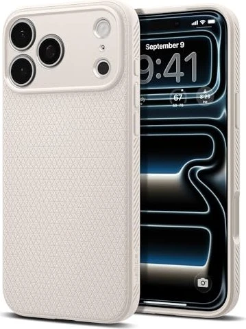 Spigen Liquid Air für Apple iPhone 17 Pro natural titanium