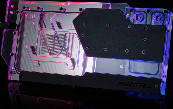 Phanteks Glacier G40 ASUS, RTX 4080 Strix & TUF schwarz, mit Backplate