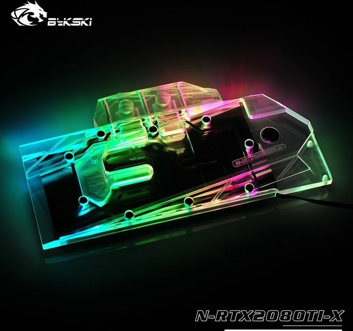 Bykski NVIDIA RTX 2080/2080Ti Founders Edition, klar