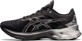 Asics Novablast Platinum black/pure silver (Herren)