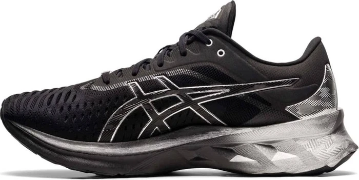 Asics Novablast Platinum black/pure silver (Herren)