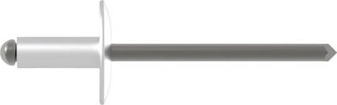 Gesipa Alu/Niro Großkopf Blindniete 5x8mm, 500 Stück