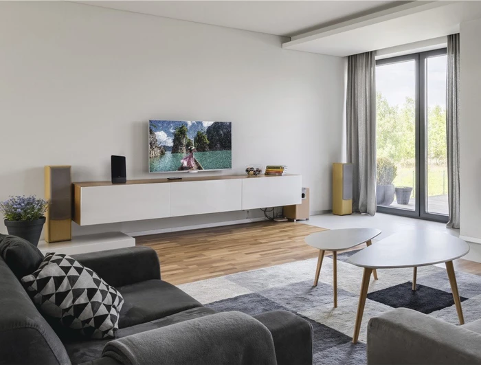 Hama DVB-T/DVB-T2-Zimmerantenne, Performance 45, flach, aktiv, schwarz