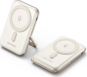 Vention Magnetic Wireless Power Bank 10000mAh weiß