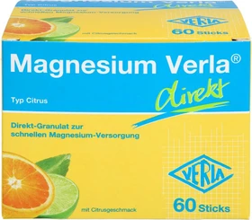 Magnesium Verla Direkt-Granulat Citrus Sticks, 60 Stück
