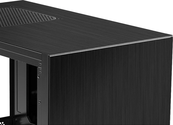 Jonsbo C3 Plus, schwarz, Glasfenster