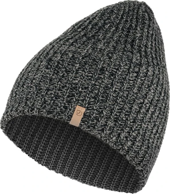Fjällräven Övik Melange Beanie schwarz