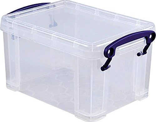 Really Useful Box Aufbewahrungsbox, 1.6l, transparent