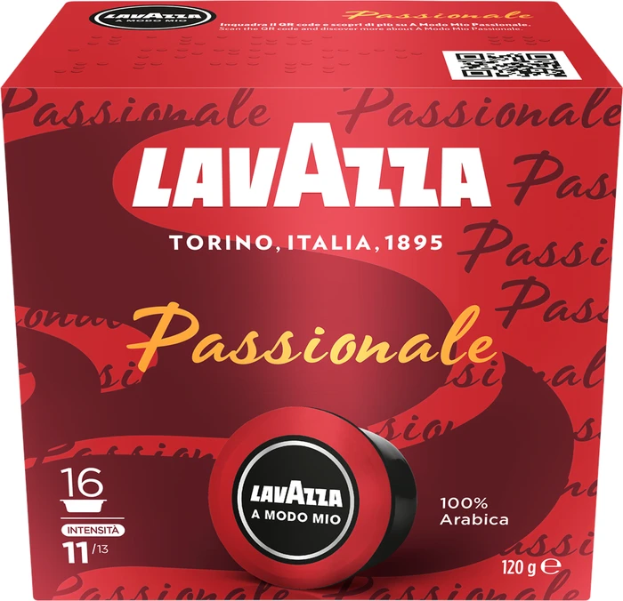 Lavazza A Modo Mio Appassionatamente Kaffeekapseln, 16 Stück