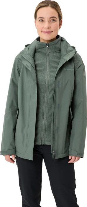 Vaude Rosemoor 3in1 II Funktionsjacke agave (Damen)