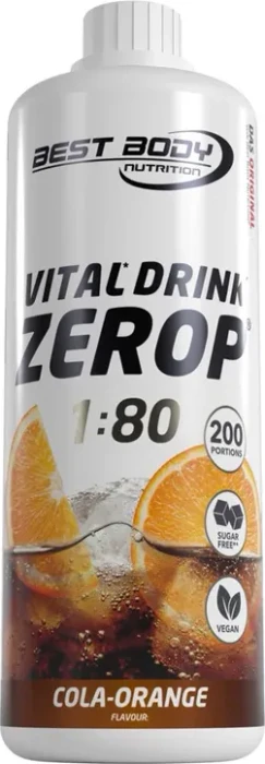 Best Body Nutrition Vital Drink Zerop Cola Orange 1l