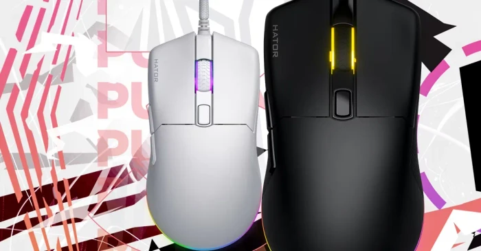 Hator Pulsar 3 Gaming Mouse weiß, USB