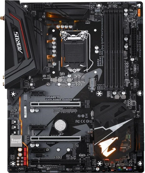 GIGABYTE Z370 AORUS Gaming WIFI (Intel 1151 v2)