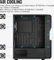 AeroCool Menace Saturn RGB, Glasfenster Vorschaubild