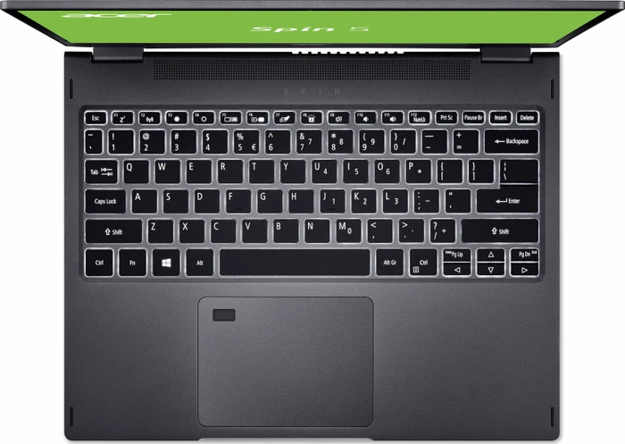 Acer Spin 5 SP513-55N-72ER, Steel Gray, Core i7-1165G7, 16GB RAM, 1TB SSD, DE