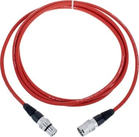 Sommer Cable Stage 22 Highflex SGHN rot 2.5m