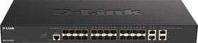 D-Link DXS-1210 Rackmount 10G Smart Switch, 24x SFP+, 4x RJ-45 (DXS-1210-28S)