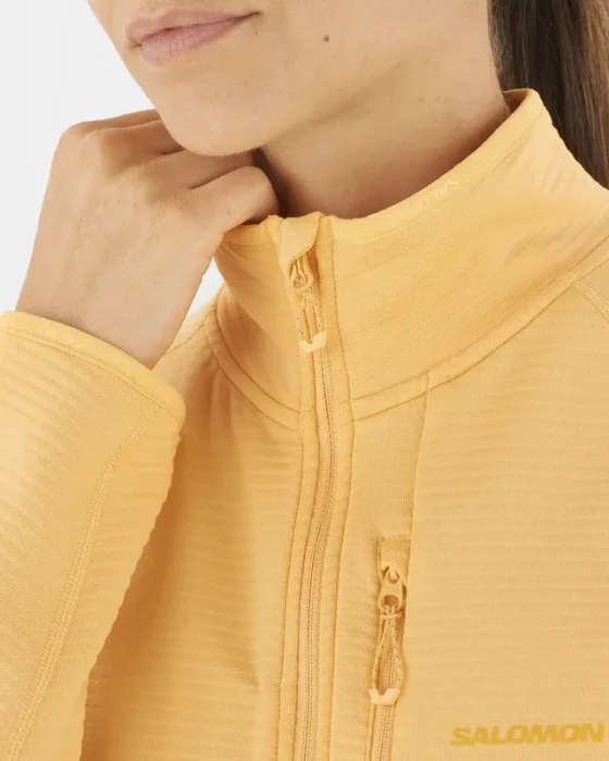 Salomon Essential Lightwarm Jacke warm apricot (Damen)