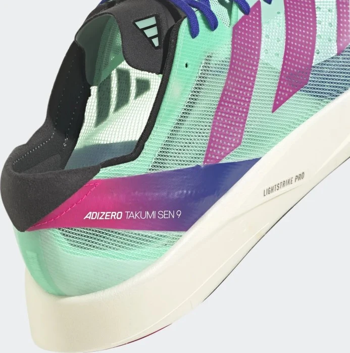 adidas Adizero Takumi Sen 9 pulse mint/lucid fuchsia/lucid blue (Herren)