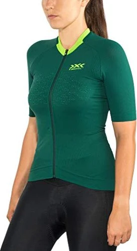 X-Bionic The Trick 4.0 Trikot kurzarm pine green/amazonas green (Damen)