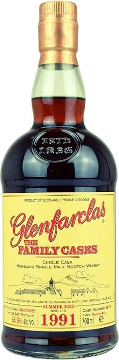 Glenfarclas The Family Casks 1991-2022 700ml