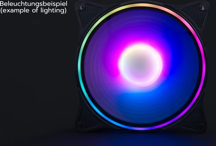 Alphacool Rise Aurora, schwarz, 140mm