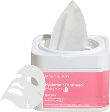 Mary & May Hyaluronic Panthenol Tuchmaske, 30 Stück
