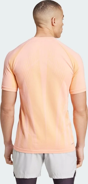 adidas Tennis Pro Seamless Aeroready FreeLift Funktionsshirt kurzarm semi pink spark/pink spark/semi spark (Herren)