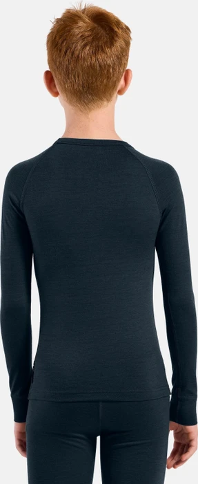 Odlo Natural Merino 200 Base Layer Set dark sapphire (Junior)