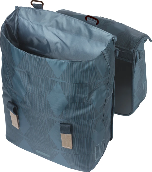 Basil Elegance Doppeltasche MIK Gepäcktasche estate blue