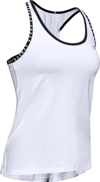 Under Armour Knockout Funktionsshirt ärmellos weiß (Damen)