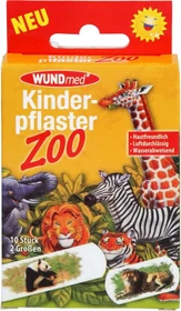 WUNDmed Zoo, 1.9 x 6.3cm, 10 Stück