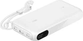 Belkin BoostCharge Powerbank 20K mit Display weiß