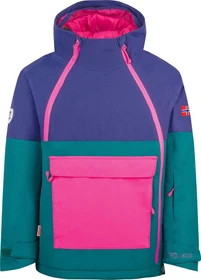 Trollkids Eikedalen Skijacke midnight petrol (Junior)