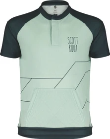 Scott RC Team Trikot kurzarm mineral green/aruba green (Junior)