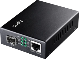 Cudy Gigabit Medienkonverter, 1x RJ-45, 1x SFP