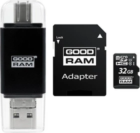 goodram M1A5 R60 32GB Kit, UHS-I, Class 10