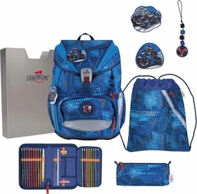 DerDieDas ErgoFlex Light Turbo Speed Schultaschen-Set, 5-tlg.
